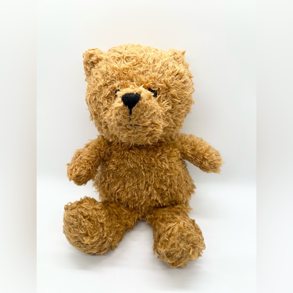 Steven Smith 12" Shaggy Brown Teddy Bear Plush Toy Stuffed Animal